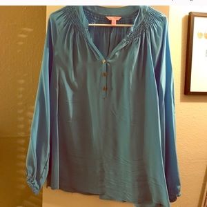 Lilly Pulitzer silk Elsa Top